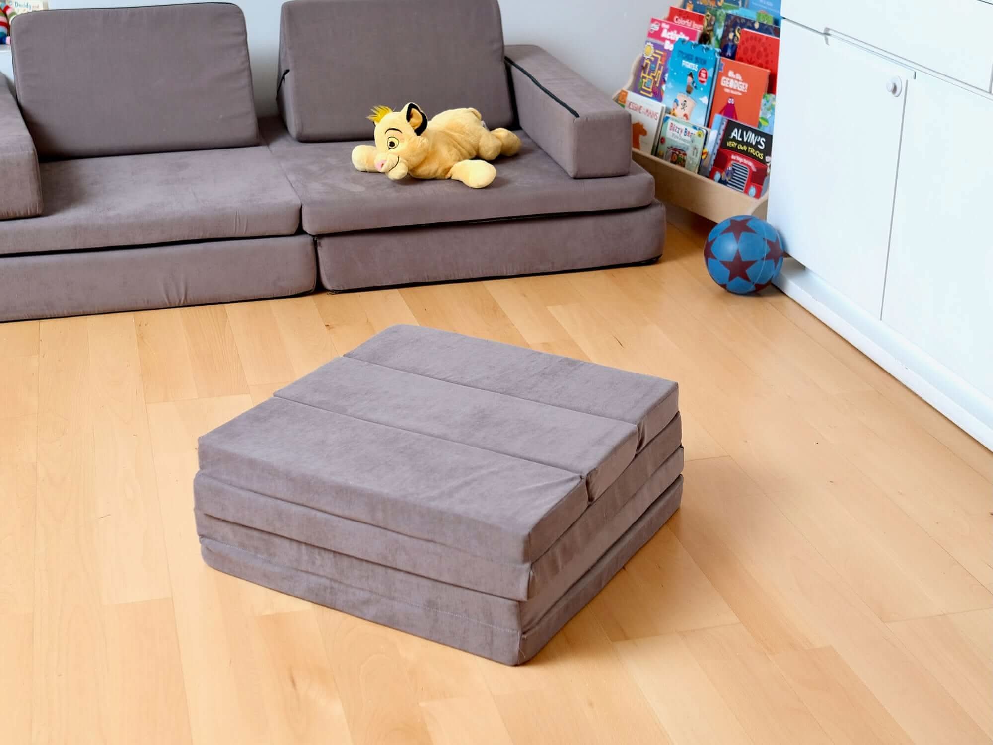 Transformable Kids Play Mat And Couch For Playtime And Relaxation