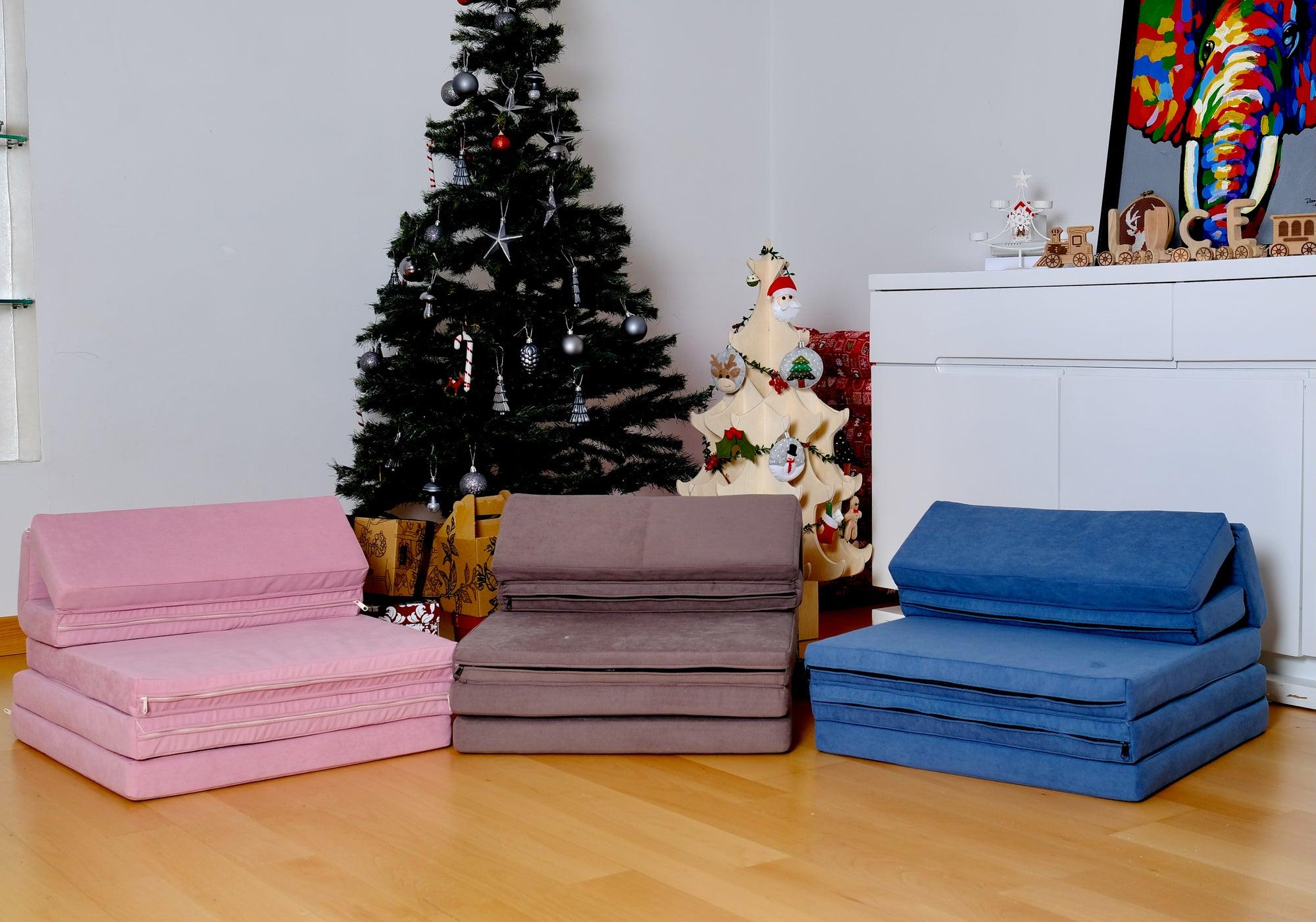 Transformable Kids Play Mat And Couch - Multipurpose Baby Play Mat And Kids Couch