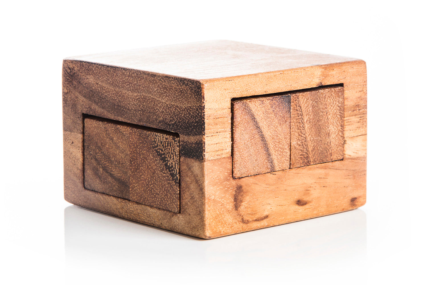 Tricky Drawer - 4 Piece Burr Puzzle In A Box