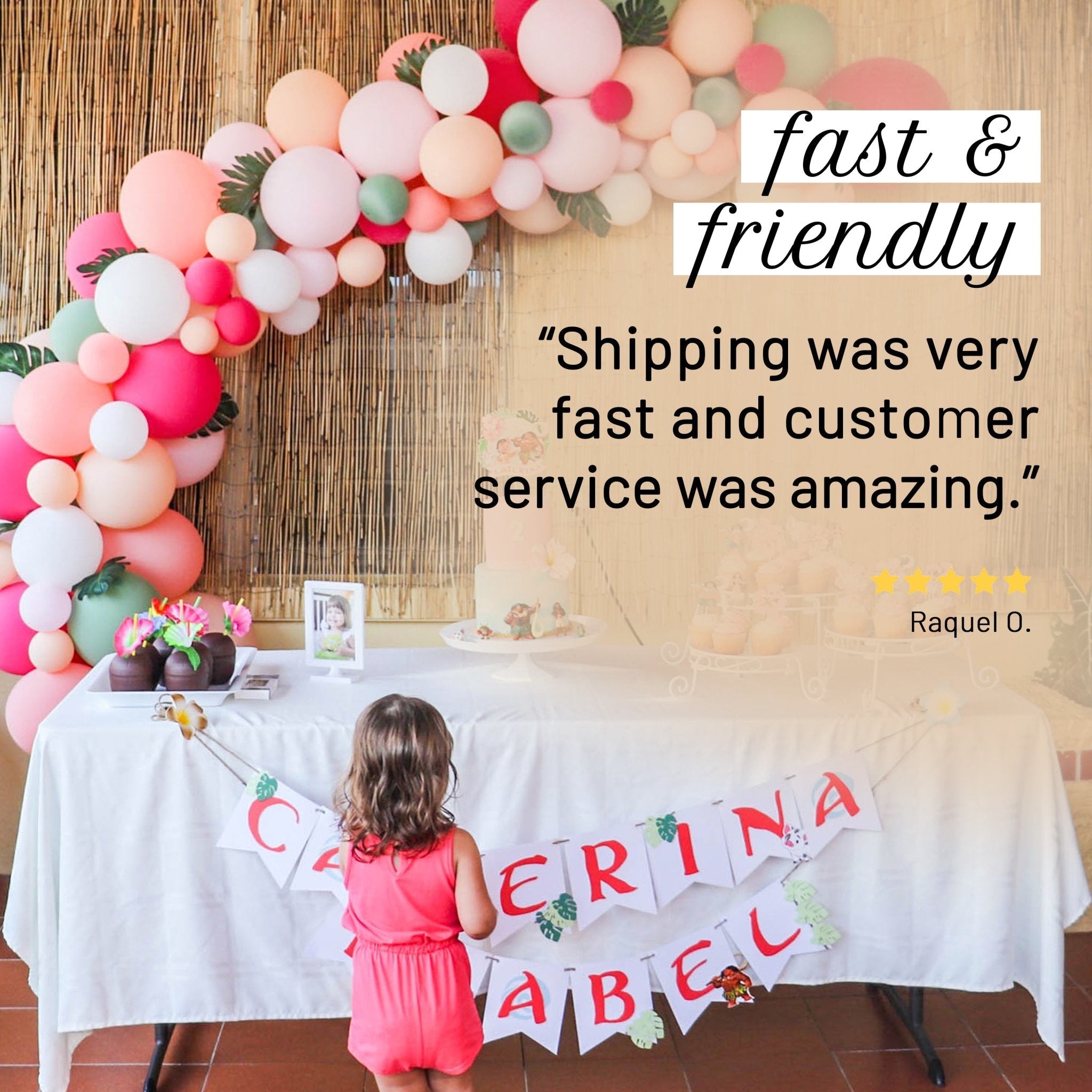 Tropical Pink & Magenta Balloon Garland Kit