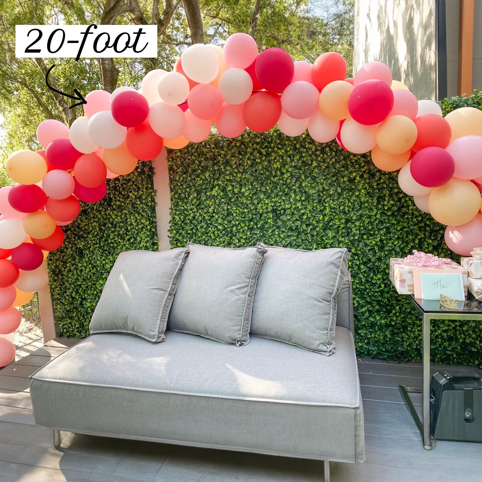Tropical Pink & Magenta Balloon Garland Kit