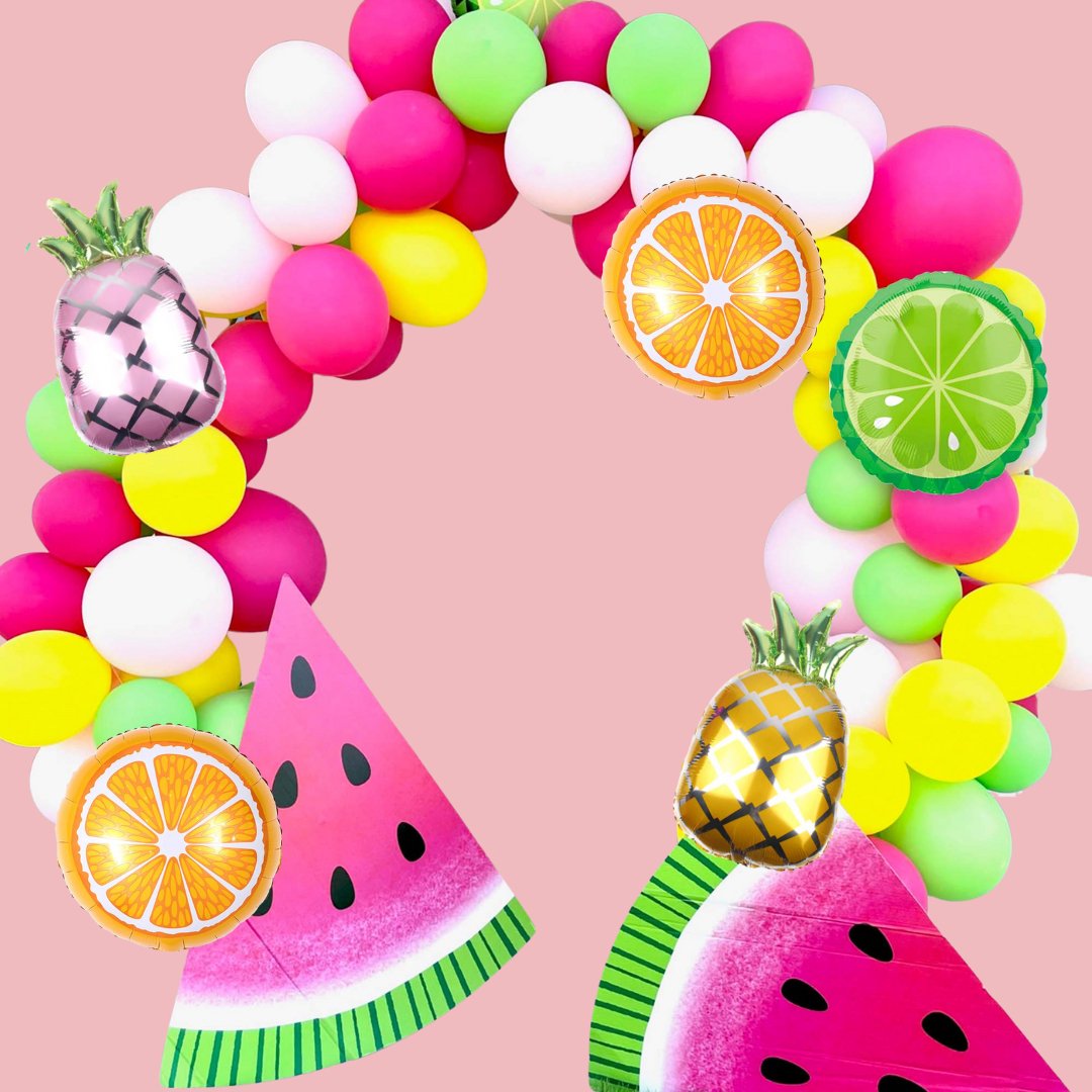 Orange Slice Mylar Balloon – 18" Fruit Party Decor | Ellie’s Party Supply
