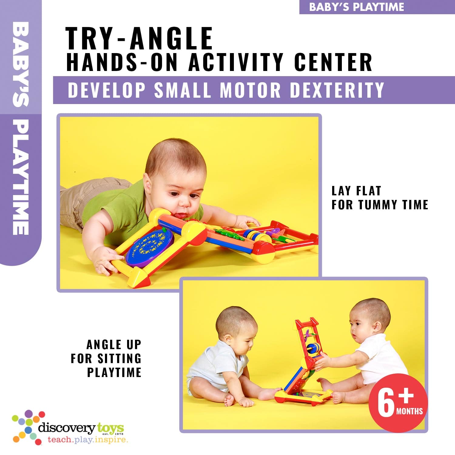 Try-angle Foldable Activity Center