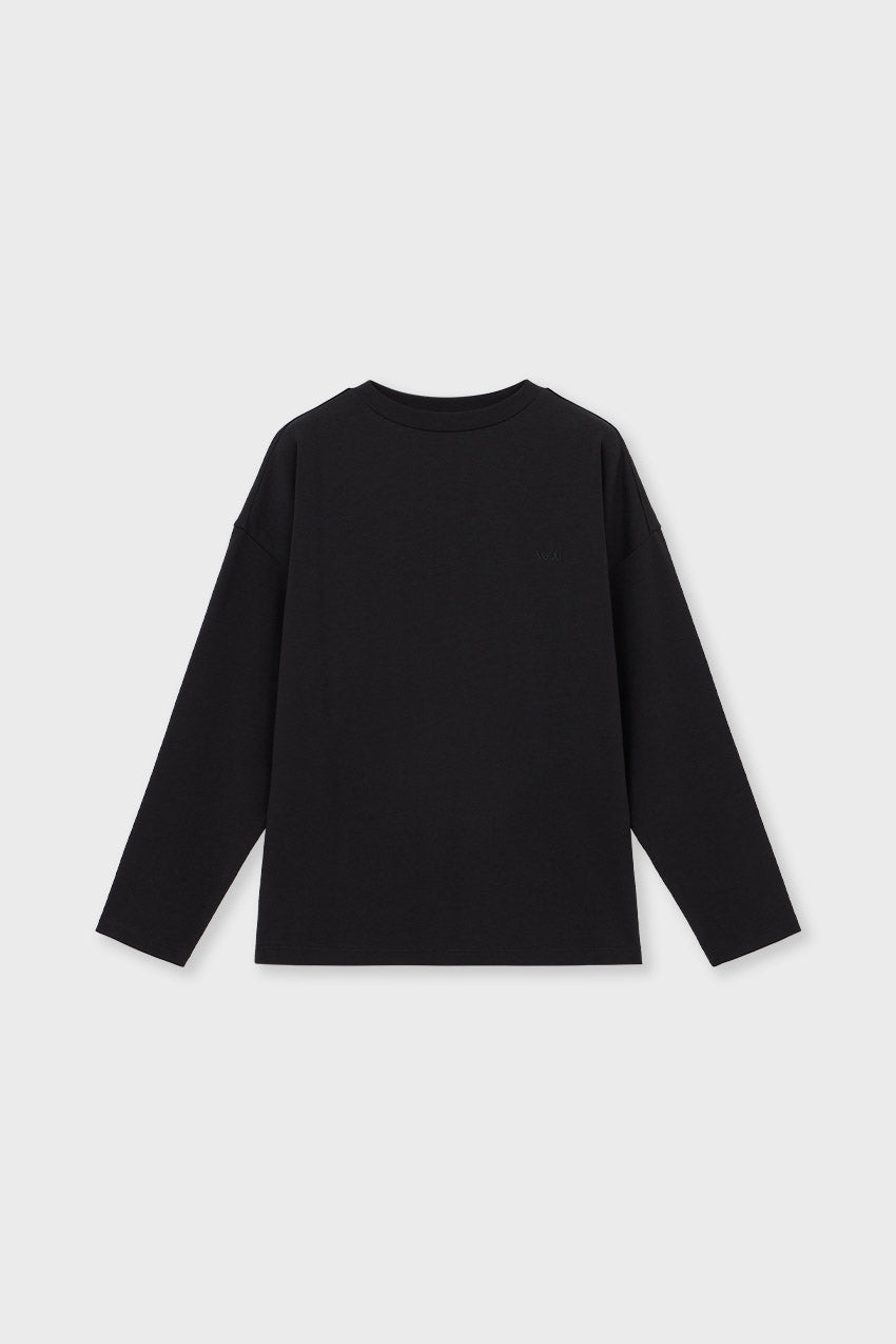 Relaxed Organic Cotton Long Sleeve T-shirt