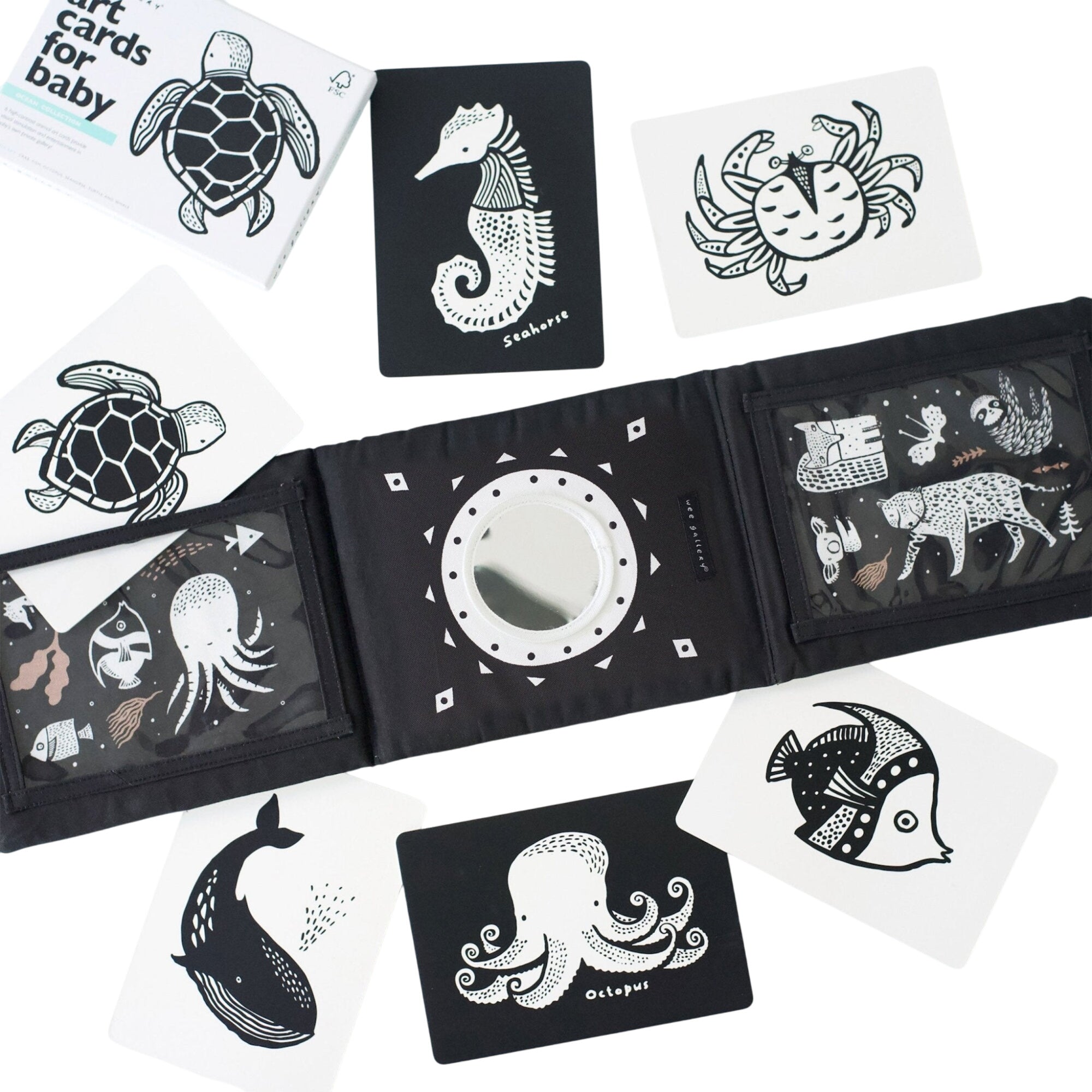 Baby Tummy Time Gallery With Mirror Bundle