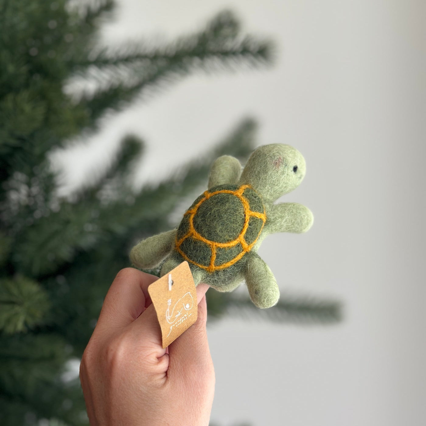 Turtle Finger Puppet