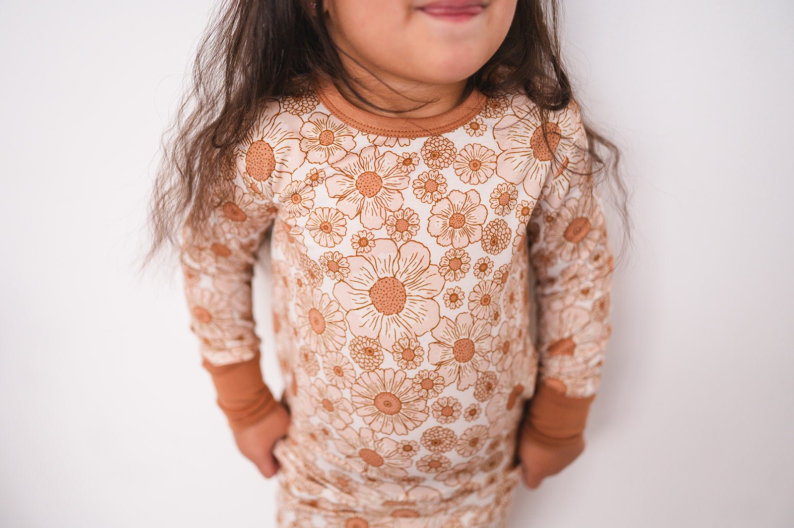 Two-piece Pajama Set - Flower Garden