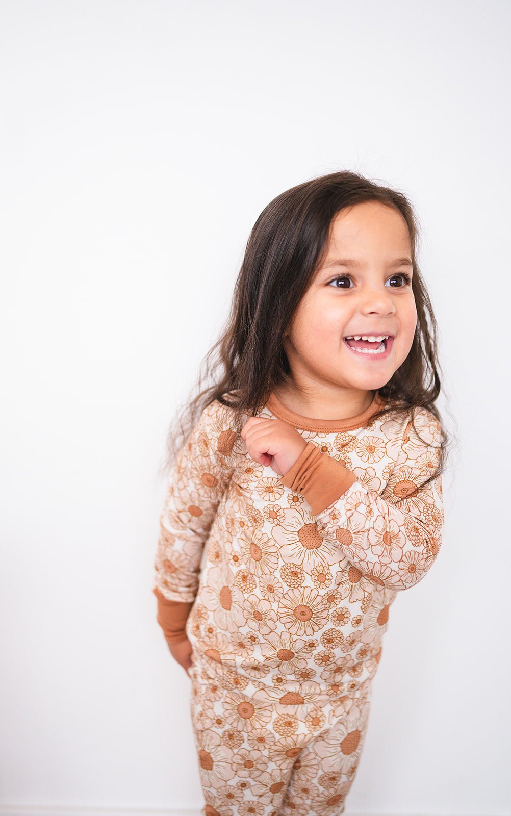 Two-piece Pajama Set - Flower Garden