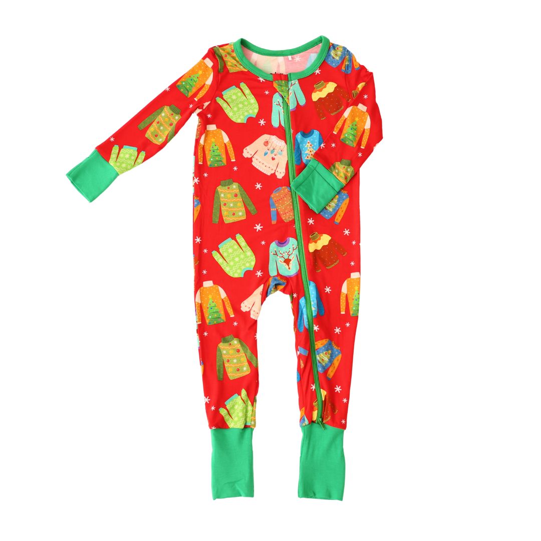 Ugly Sweater Party Convertible Coverall