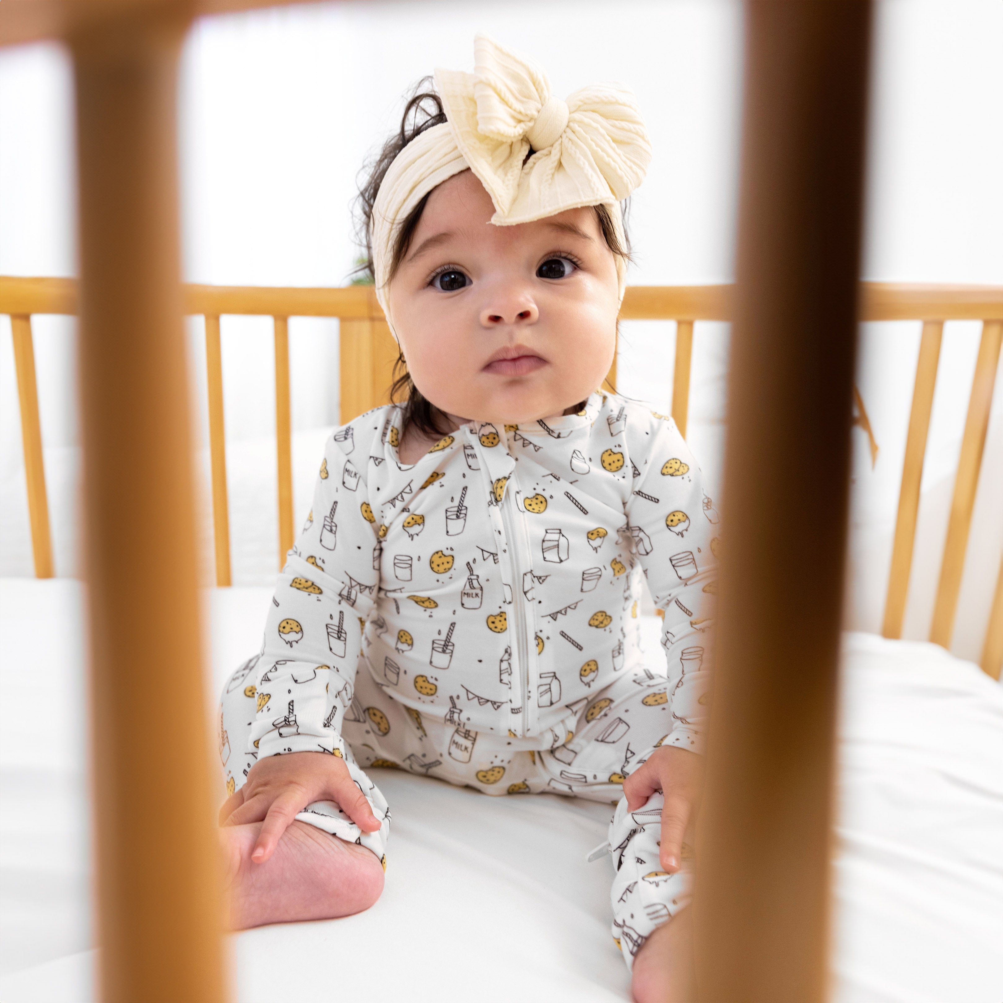 Milk And Cookies Original Bamboo Convertible Footie