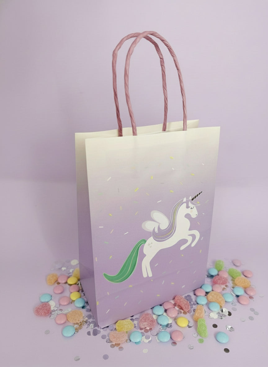 Sweet Unicorn Party Bags (set Of 8)