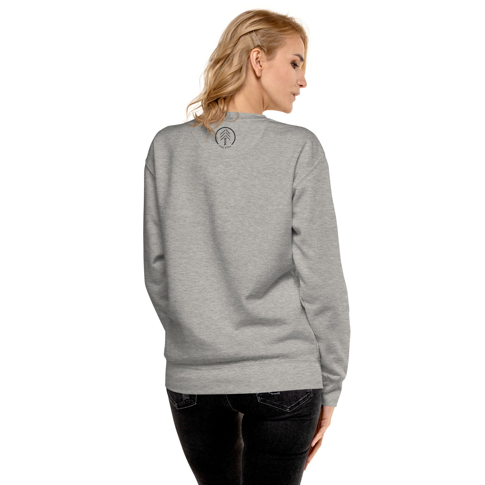 Mama. Embroidered | Premium Adult Sweatshirt