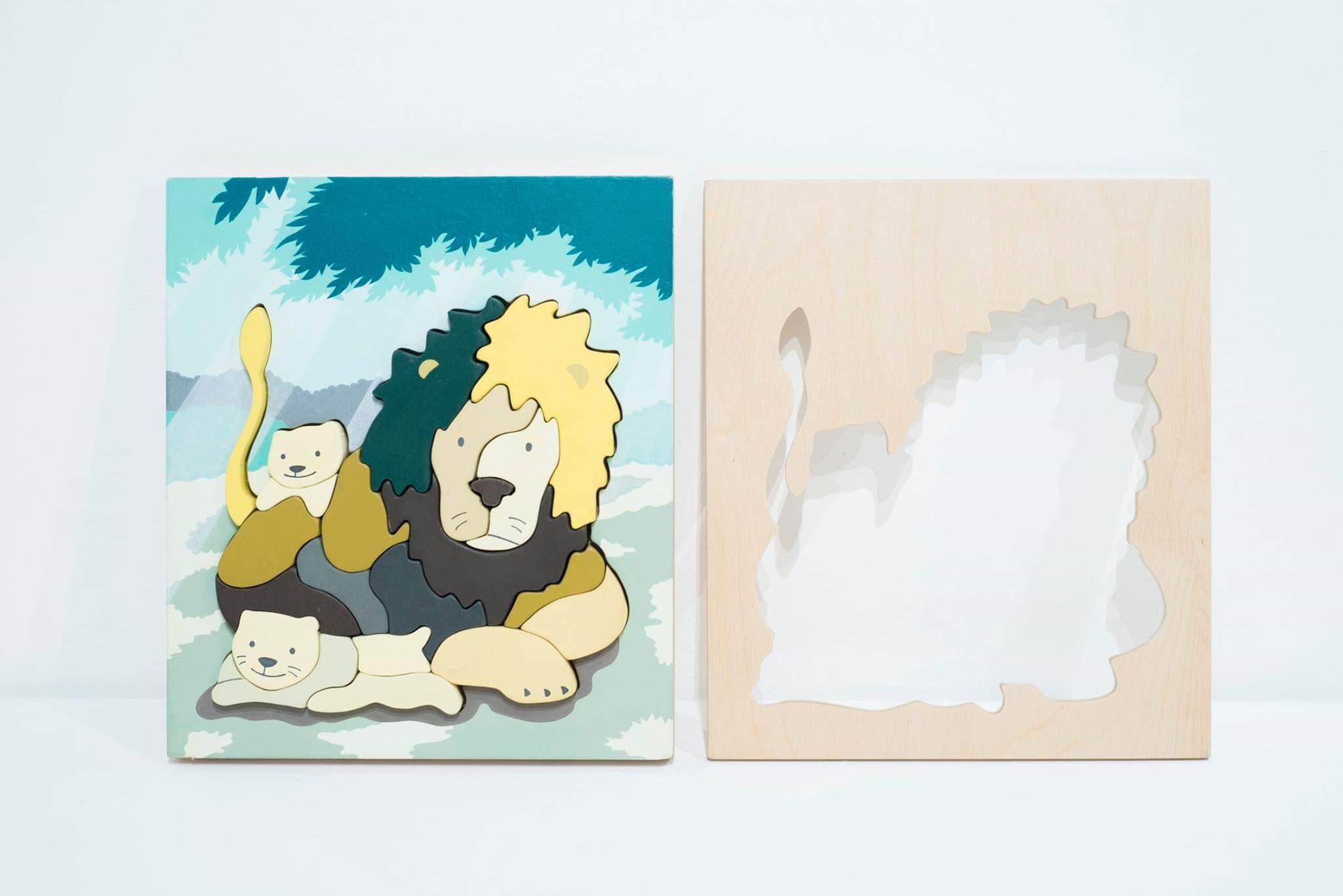Puzzle Lion