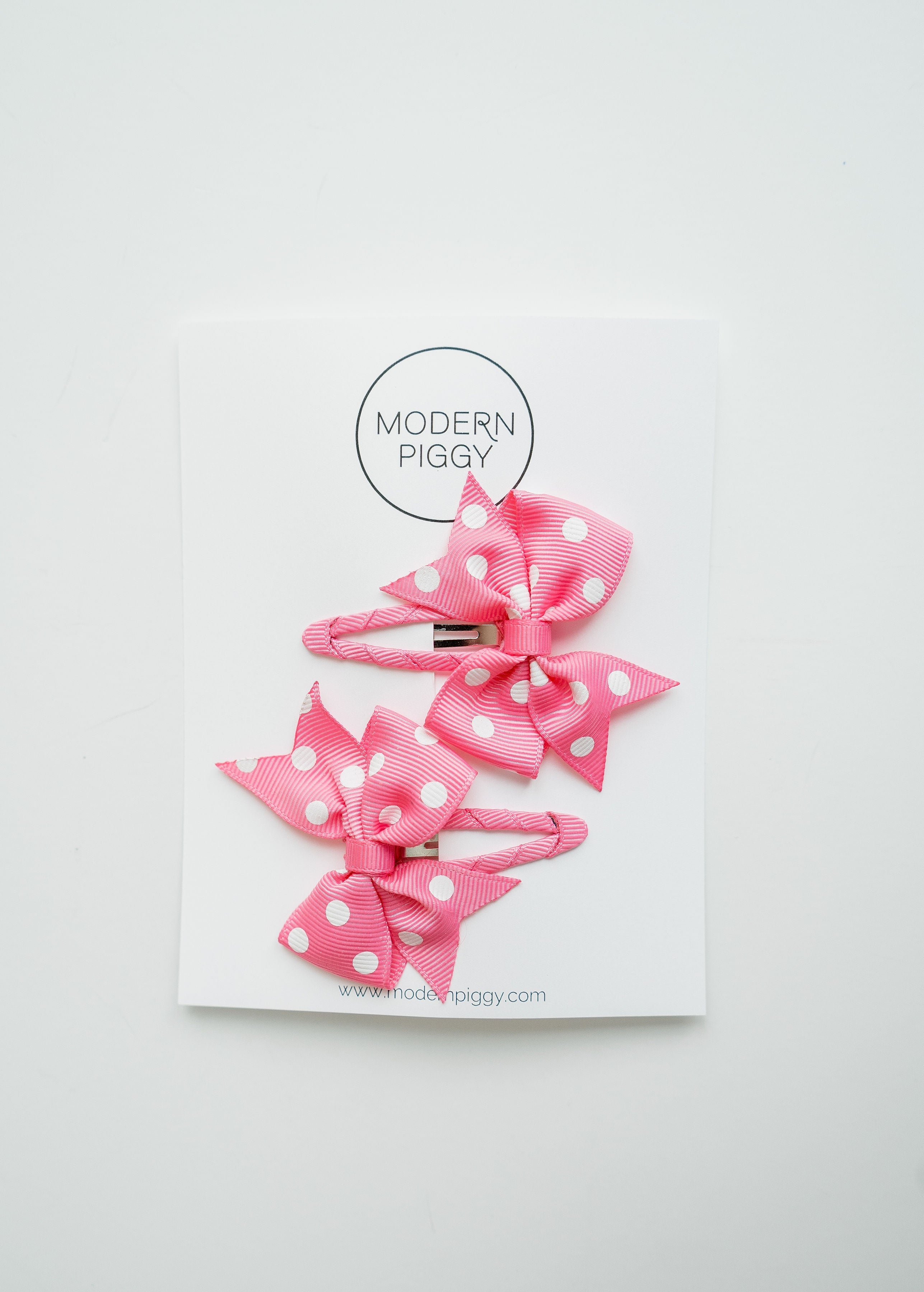 Bright Pink | Snap Clip Set