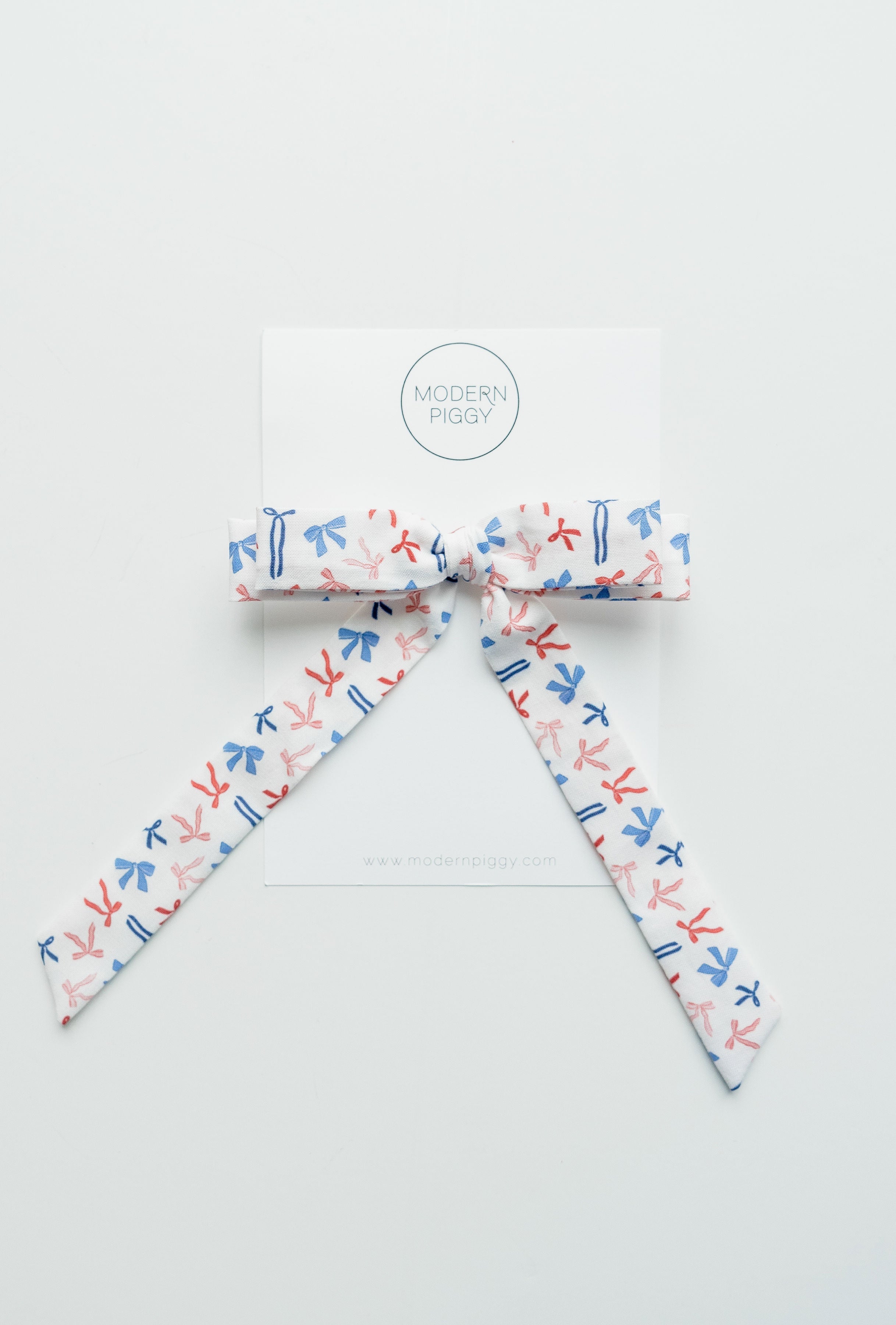 Red White And Bow | Schoolgirl Bow