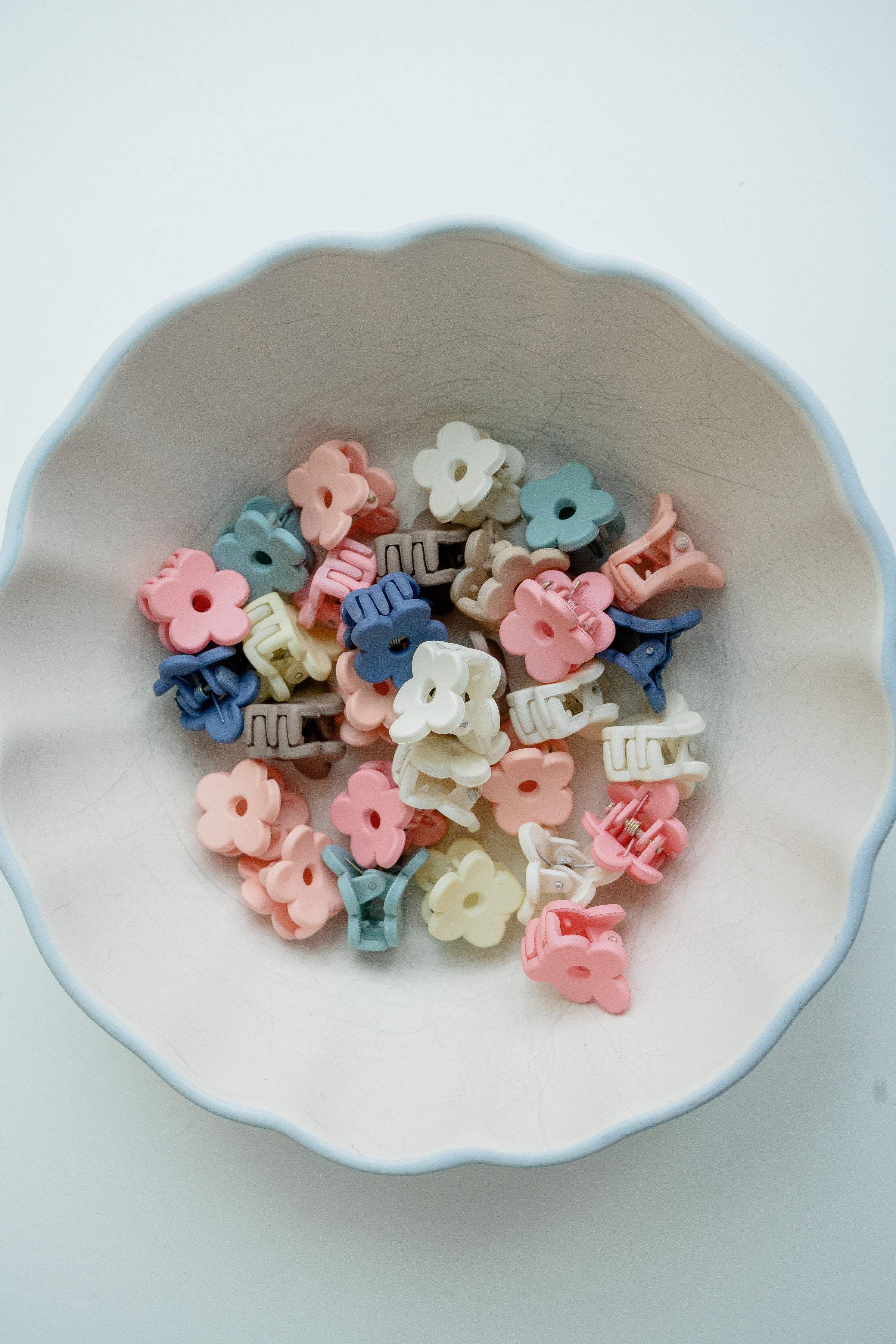 Mocha | Micro Bloom Claw Clip Set