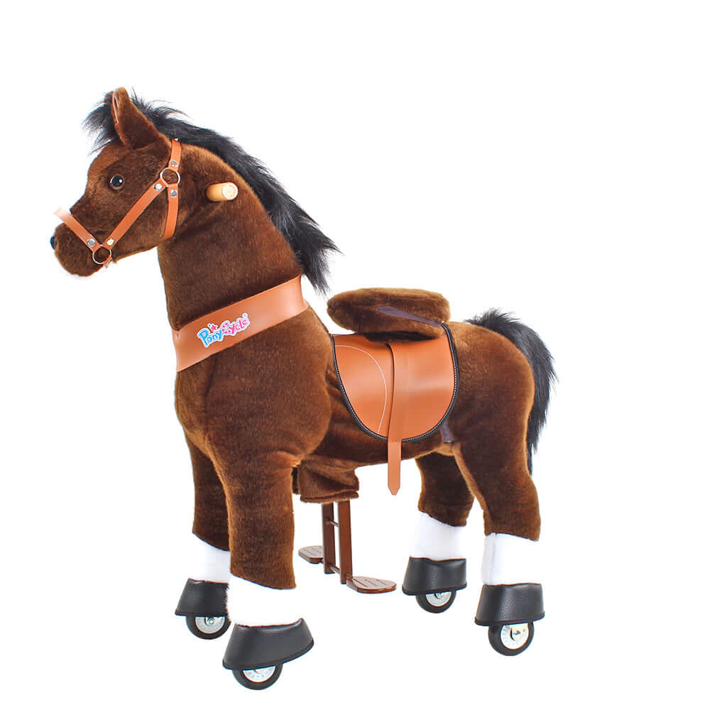 Model U Ride On Horse Toy Age 3-5 Chocolate