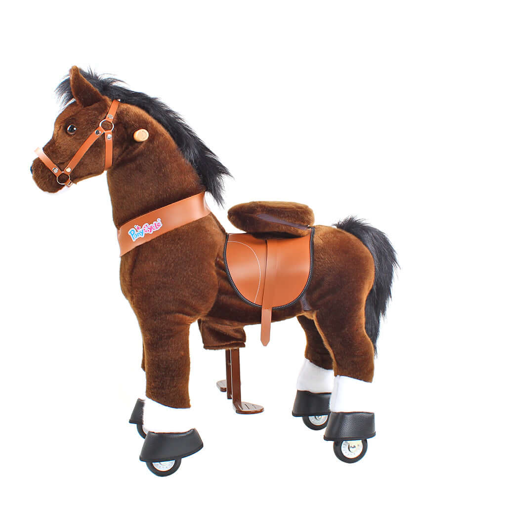Model U Ride On Horse Toy Age 3-5 Chocolate