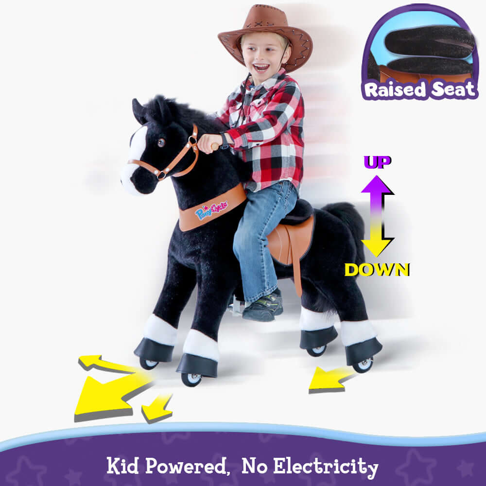 Model U Horse Toy Age 3-5 Black