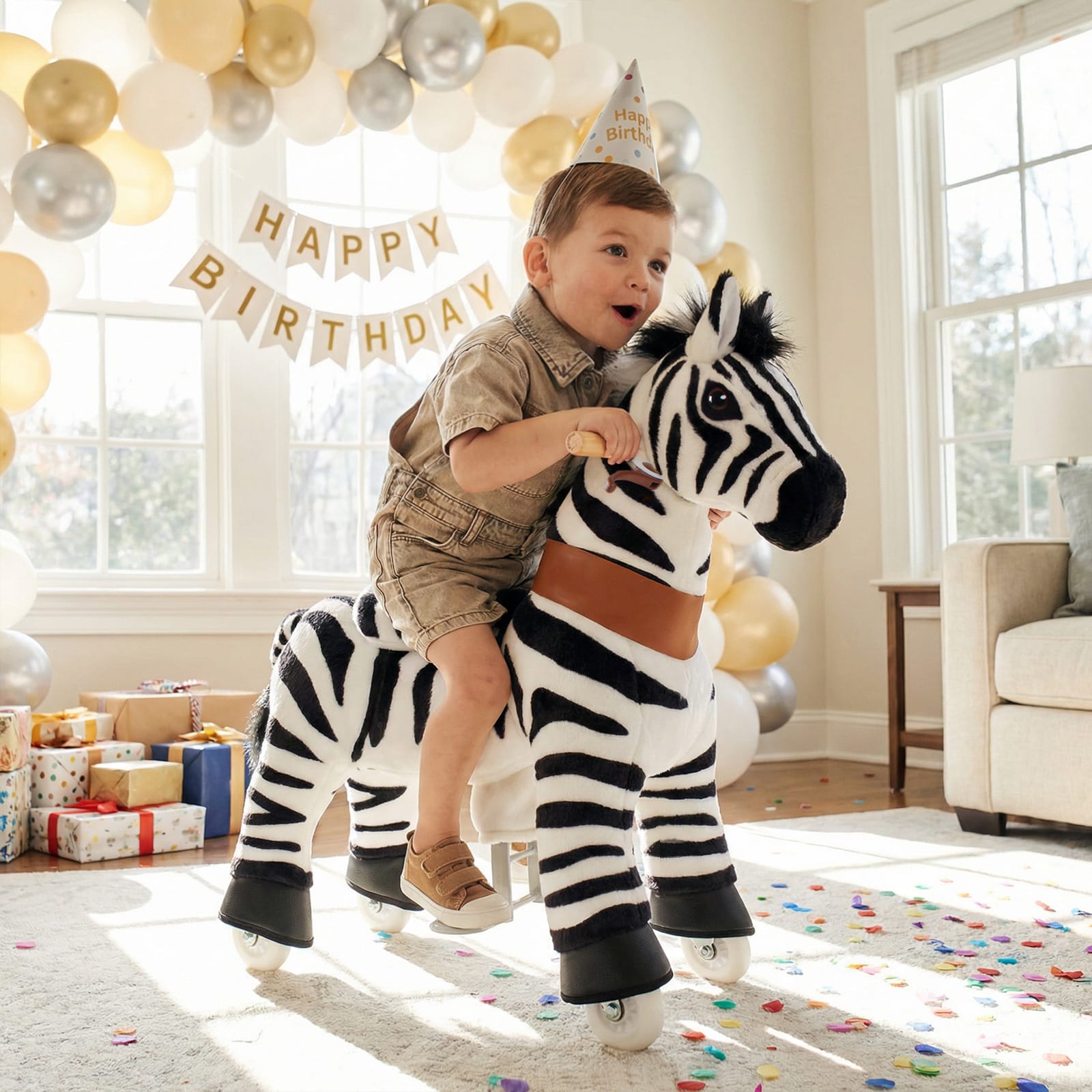Model U Zebra Toy Age 3-5