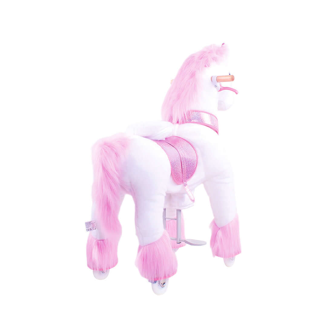 Model U Ride-on Plush Unicorn Age 4-8 Pink