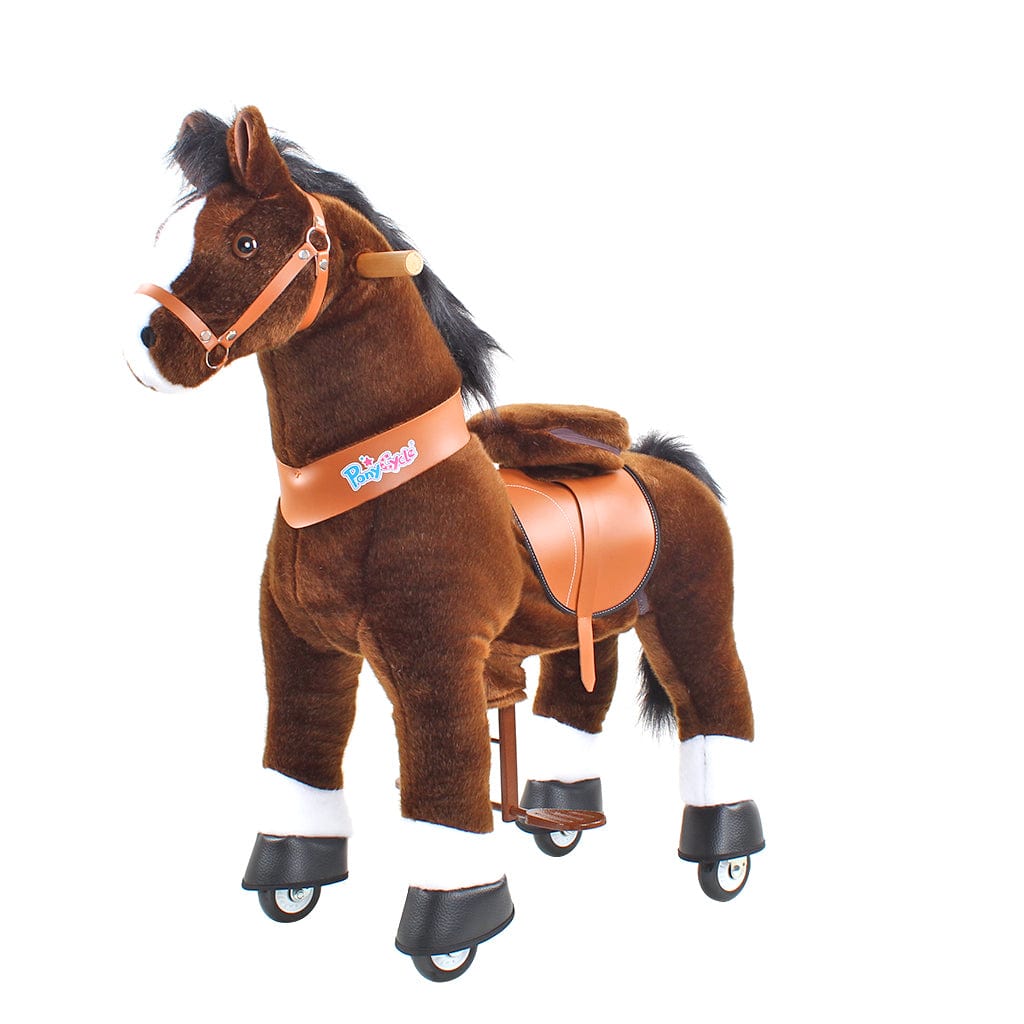 Model U Riding Horse Toy Age 4-8 Chocolate