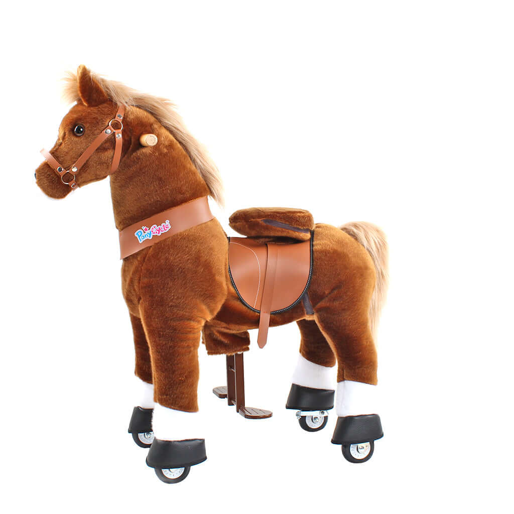 Model U Ride-on Pony Toy Age 4-8 Brown