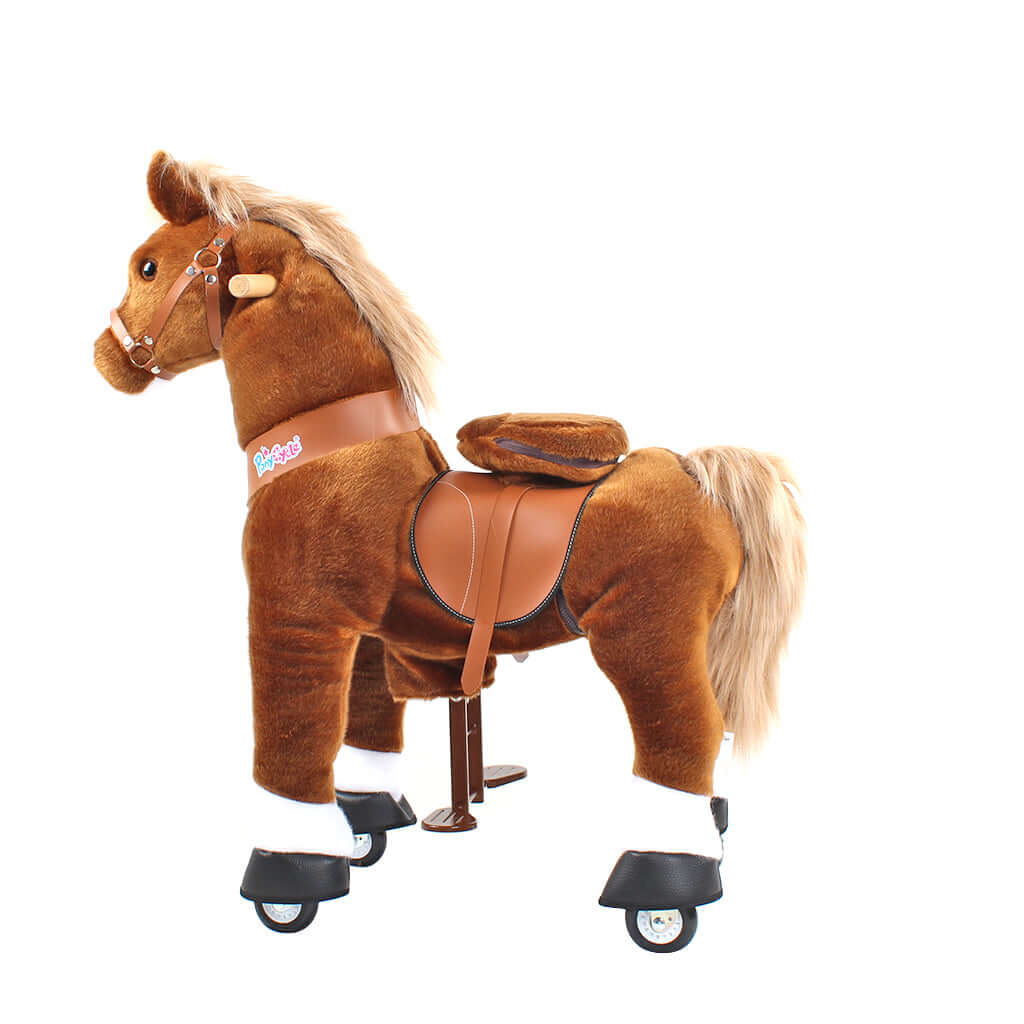 Model U Ride-on Pony Toy Age 4-8 Brown