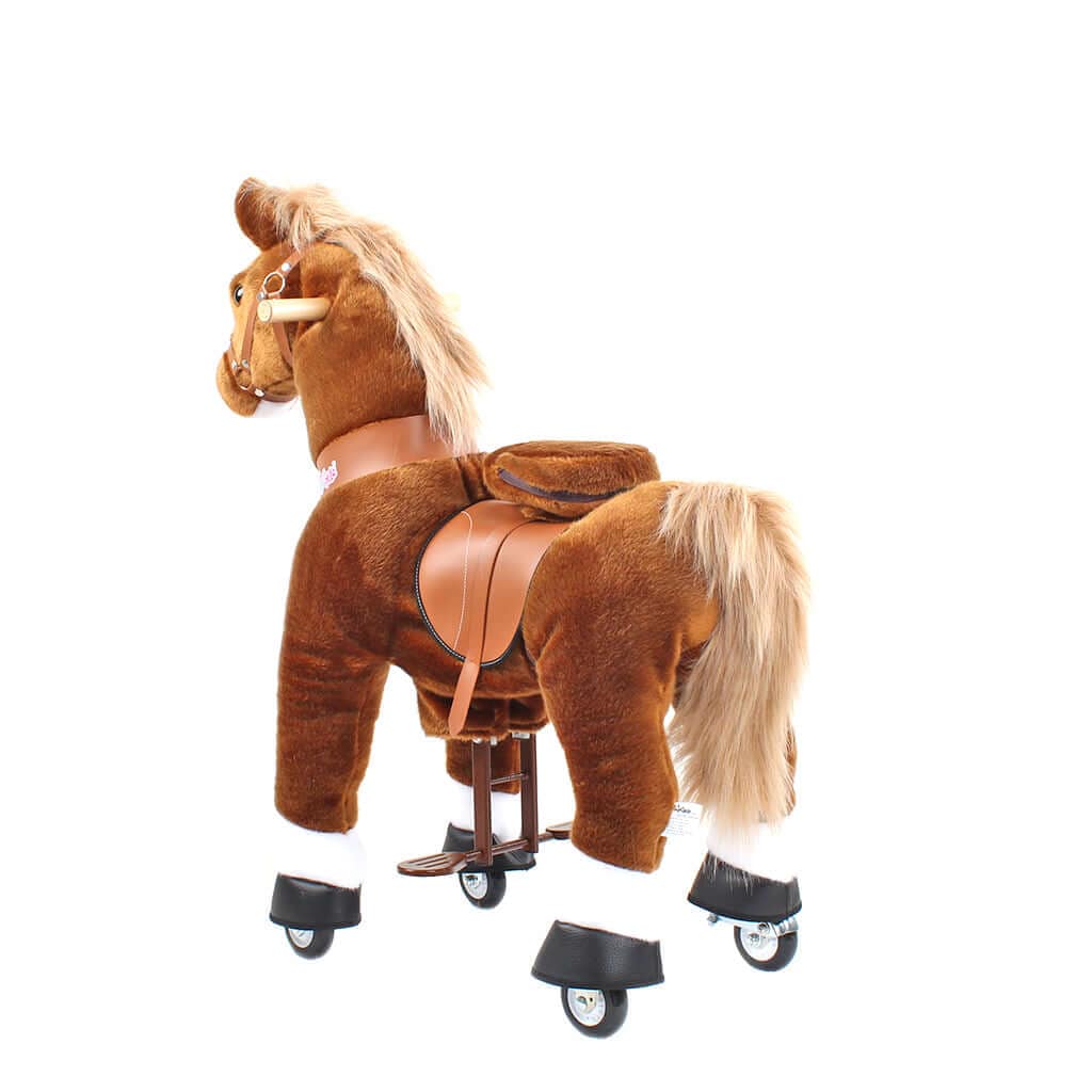 Model U Ride-on Pony Toy Age 4-8 Brown
