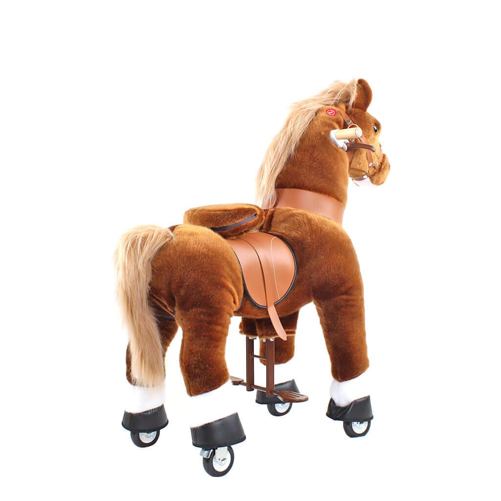 Model U Ride-on Pony Toy Age 4-8 Brown