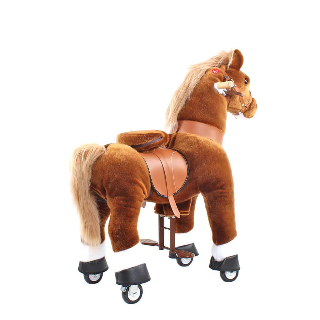 Model U Ride-on Pony Toy Age 4-8 Brown