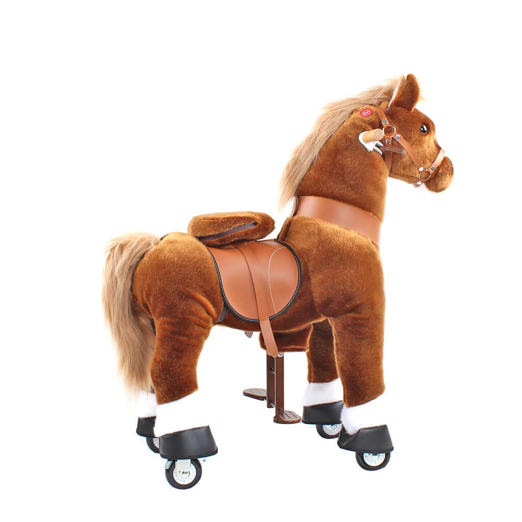 Model U Ride-on Pony Toy Age 4-8 Brown