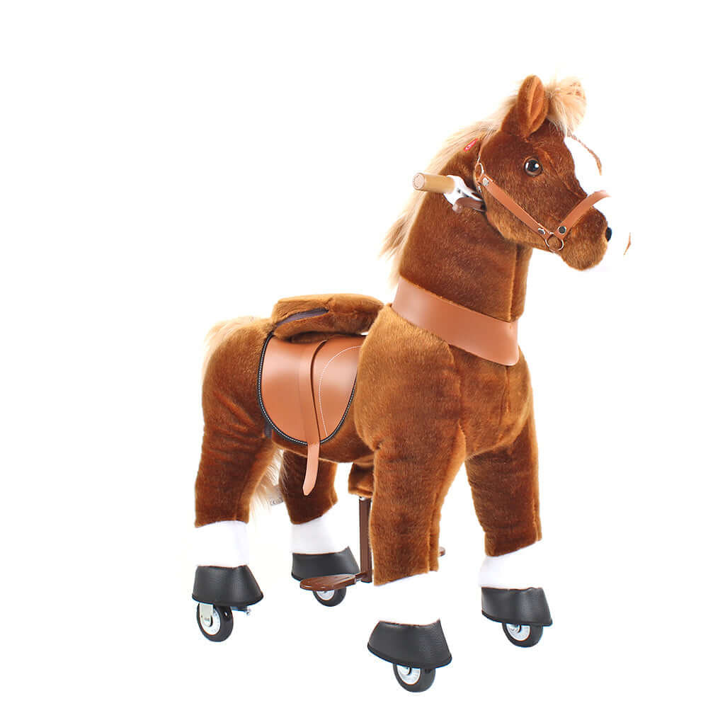 Model U Ride-on Pony Toy Age 4-8 Brown