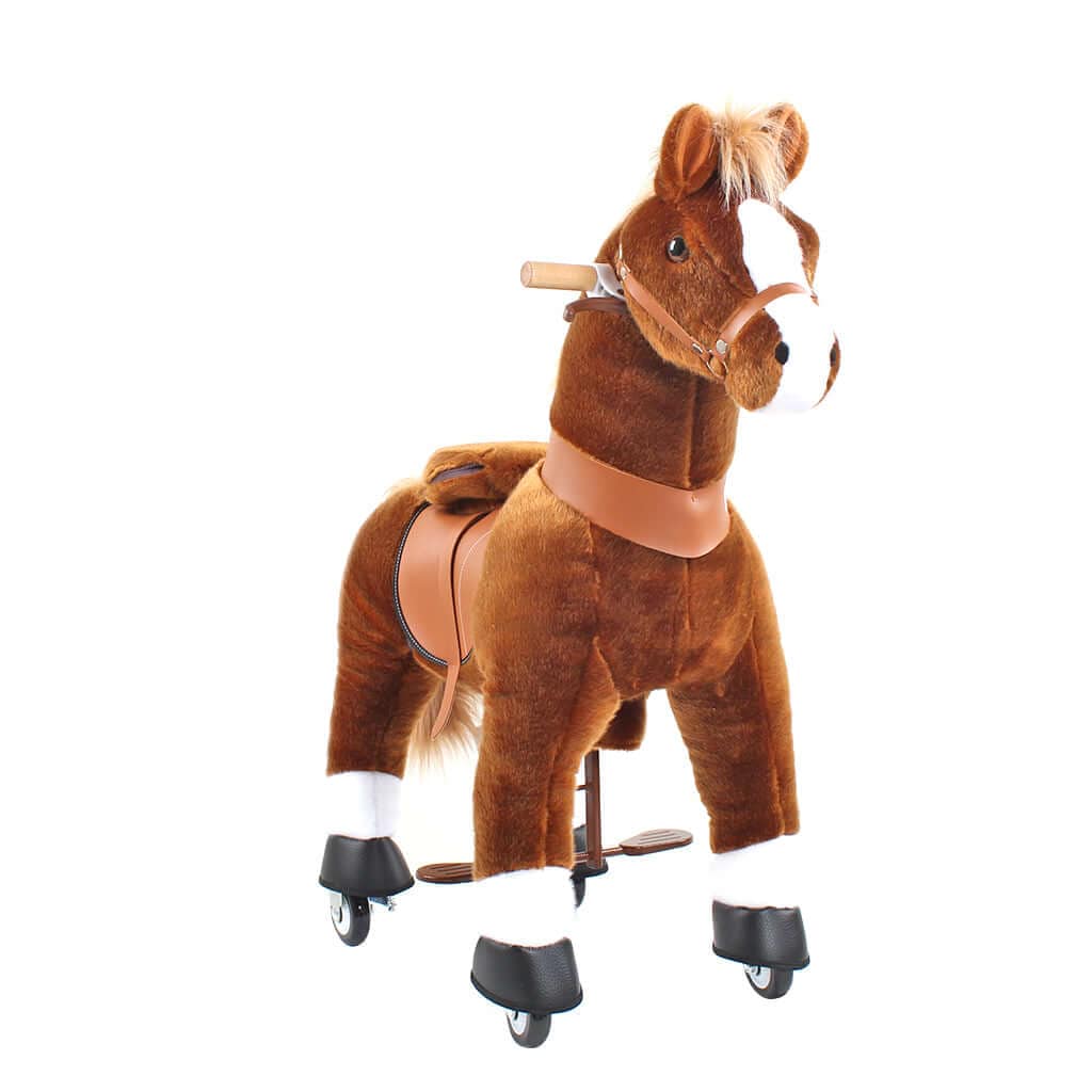 Model U Ride-on Pony Toy Age 4-8 Brown