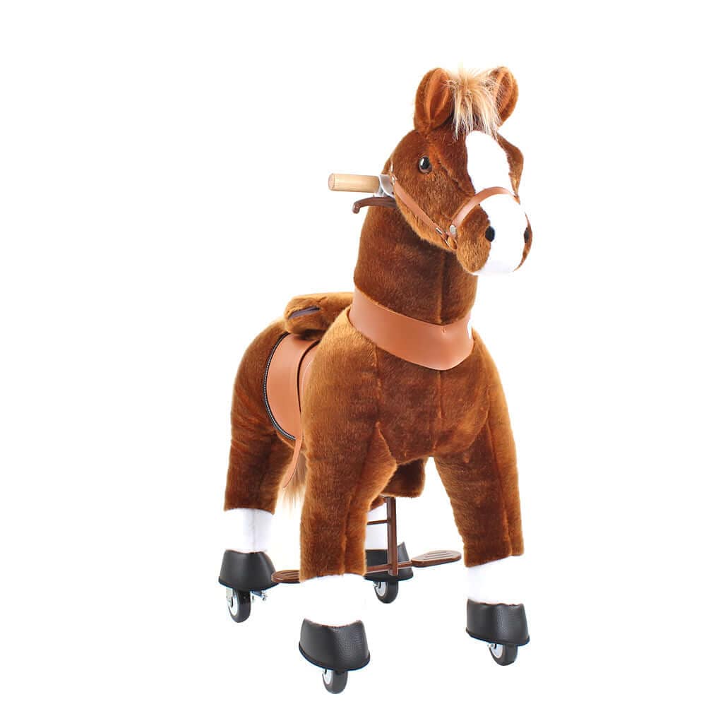 Model U Ride-on Pony Toy Age 4-8 Brown