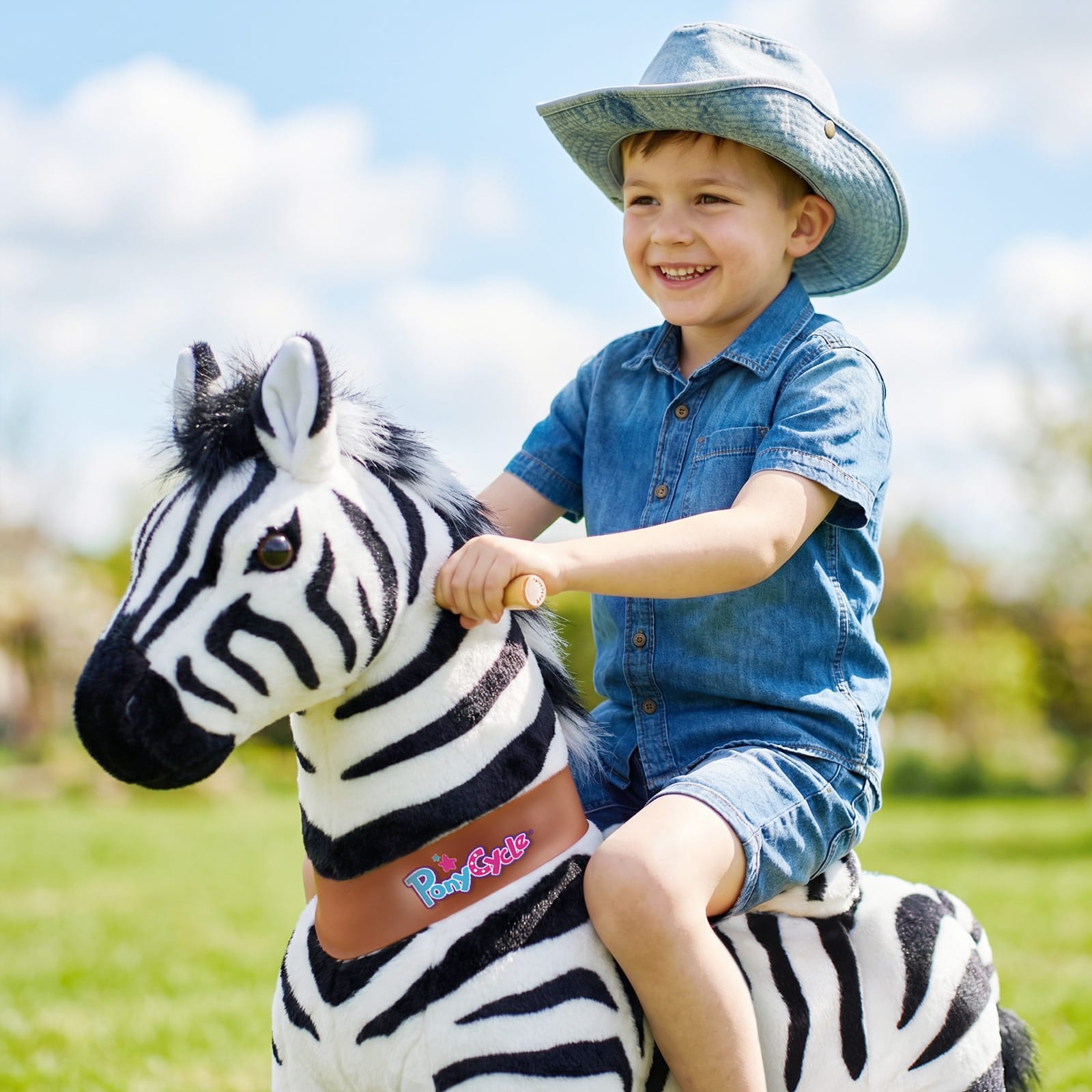 Model U Ride-on Animal Zebra Age 4-8