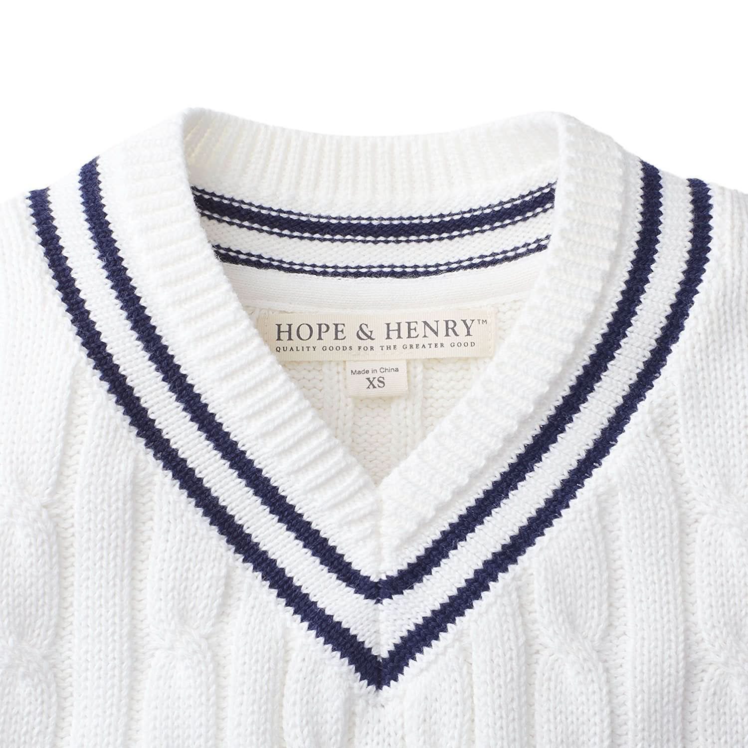 V-neck Cricket Sweater
