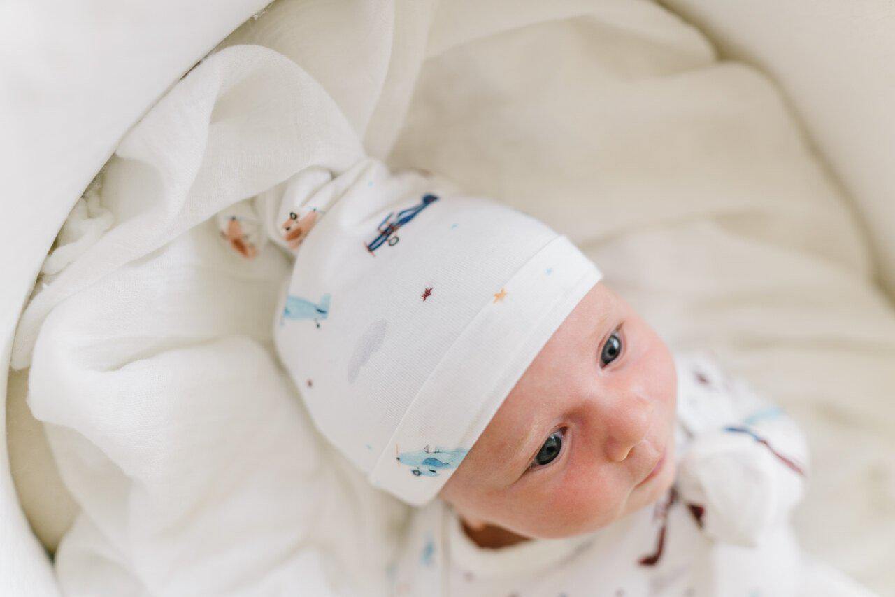 Knot Hat - Vintage Airplane