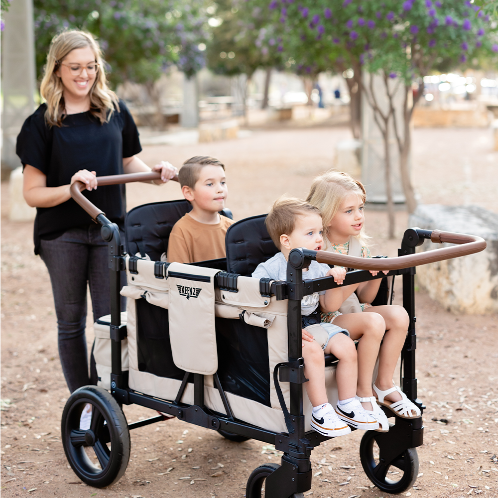 Keenz Vyo͞o The Seating Chameleon Stroller Wagon 4-passengers