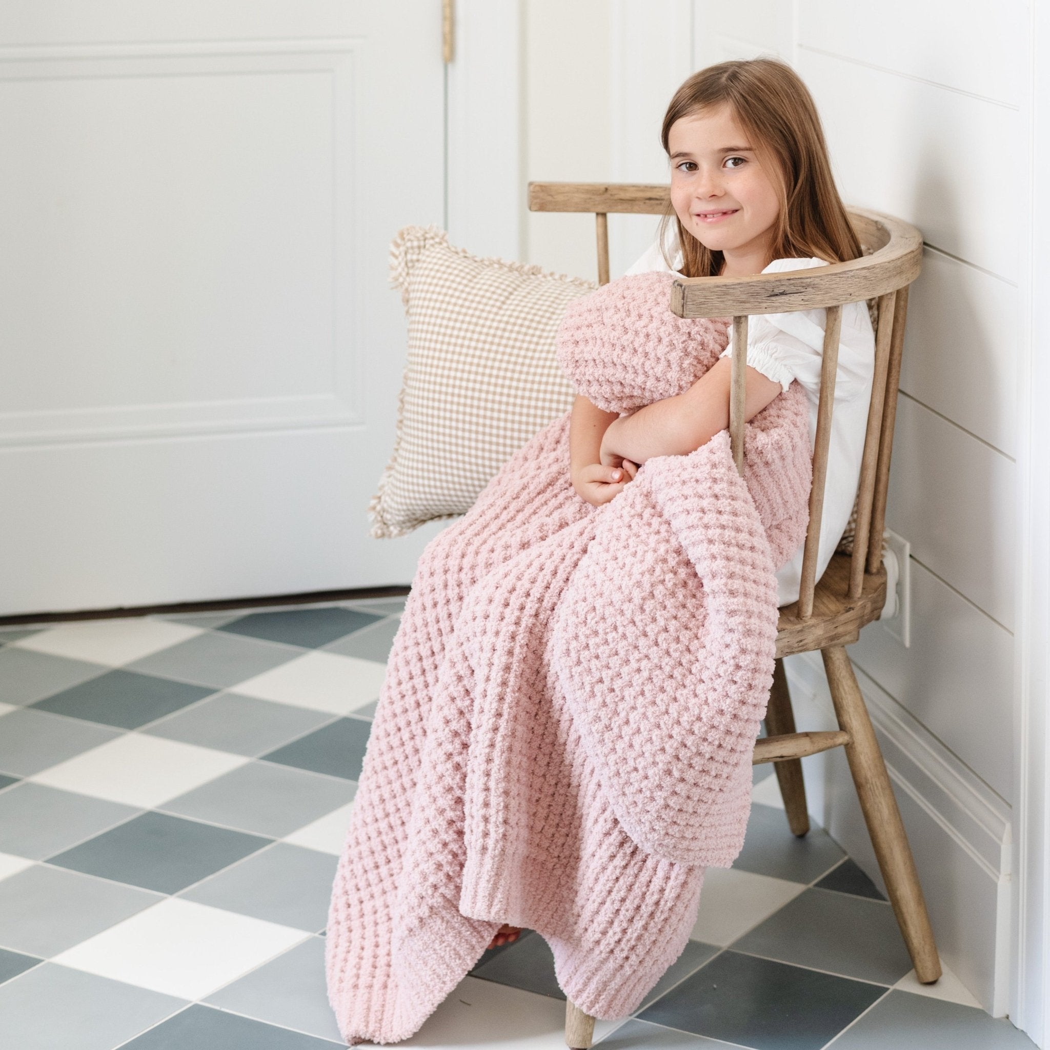 Waffle Knit Toddler Blankets