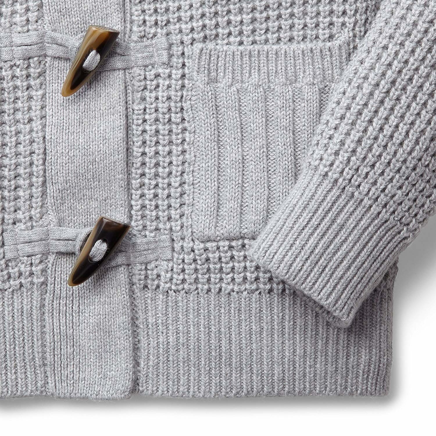 Waffle Stitch Hooded Sweater - Baby