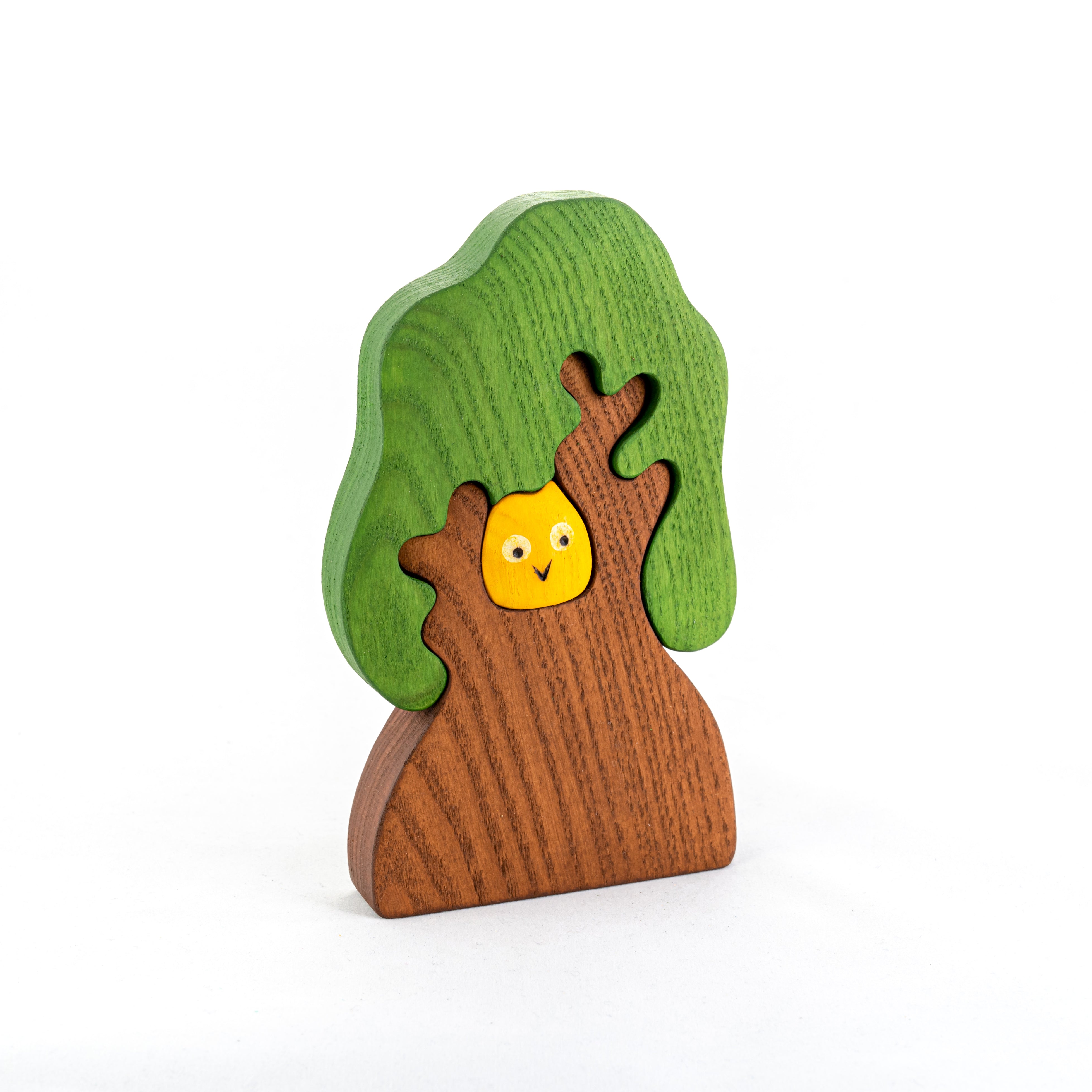 Wooden Tree With Owl Puzzle