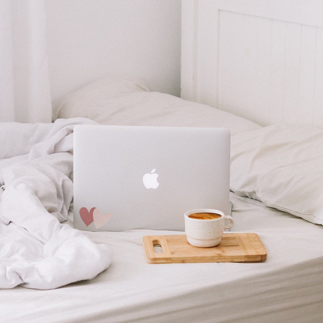 Mini Watercolor Hearts Wall Decals