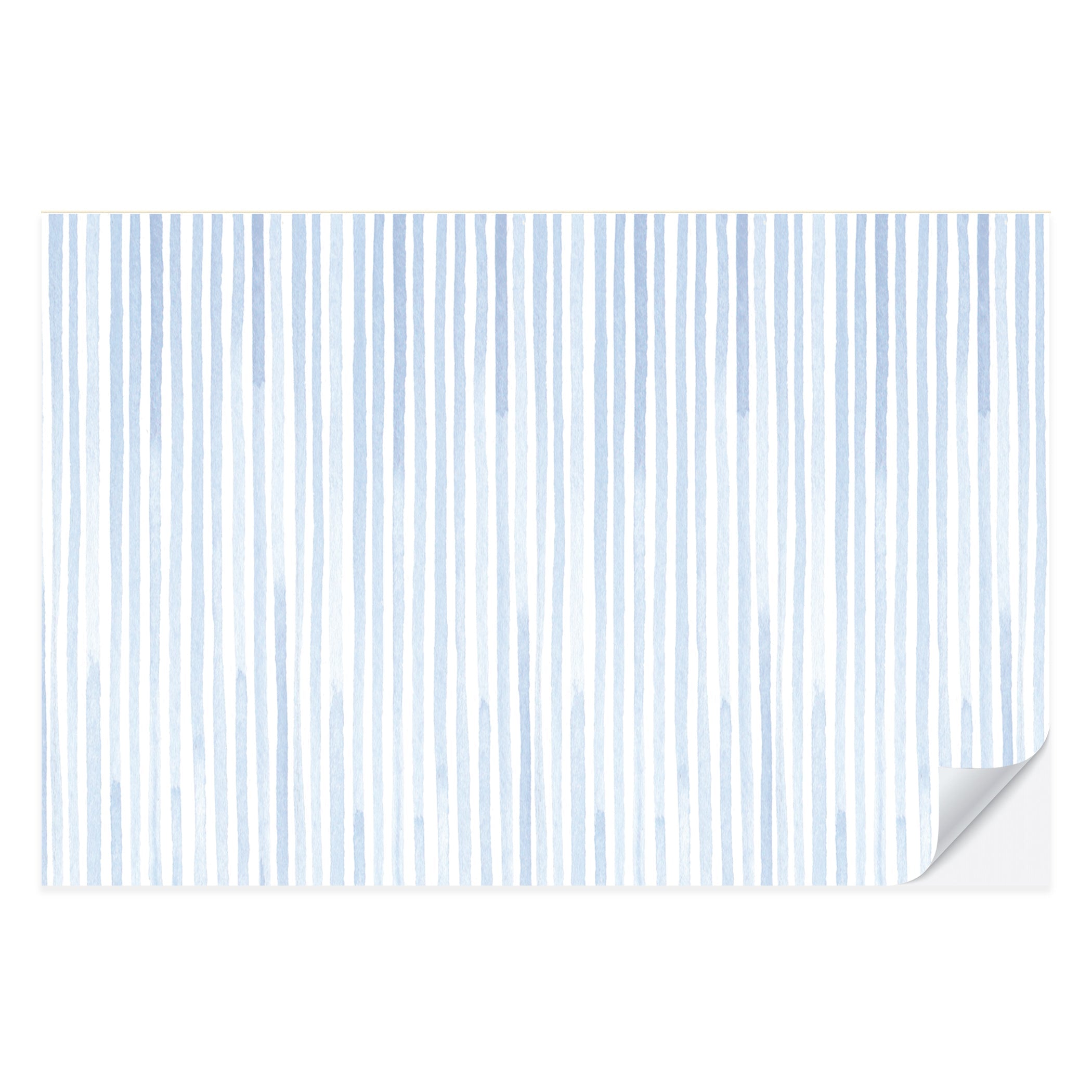 Blue Seersucker Placemat Pad