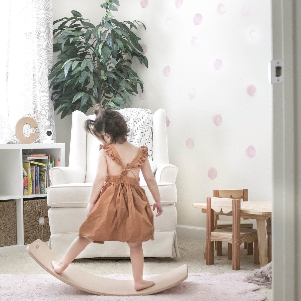 Watercolor Polka Dot Wall Decals