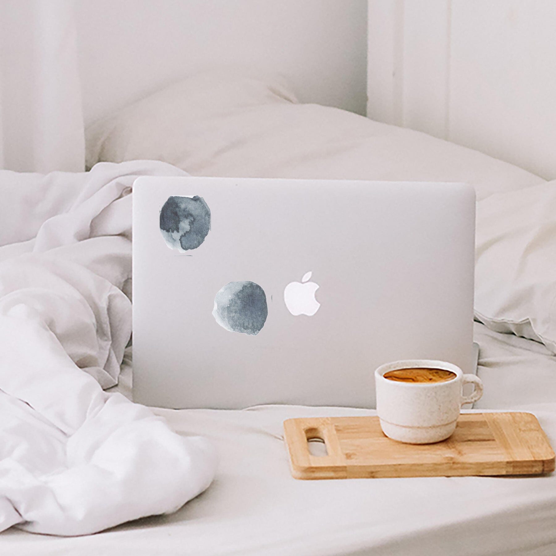 Watercolor Raindrop Wall Decals