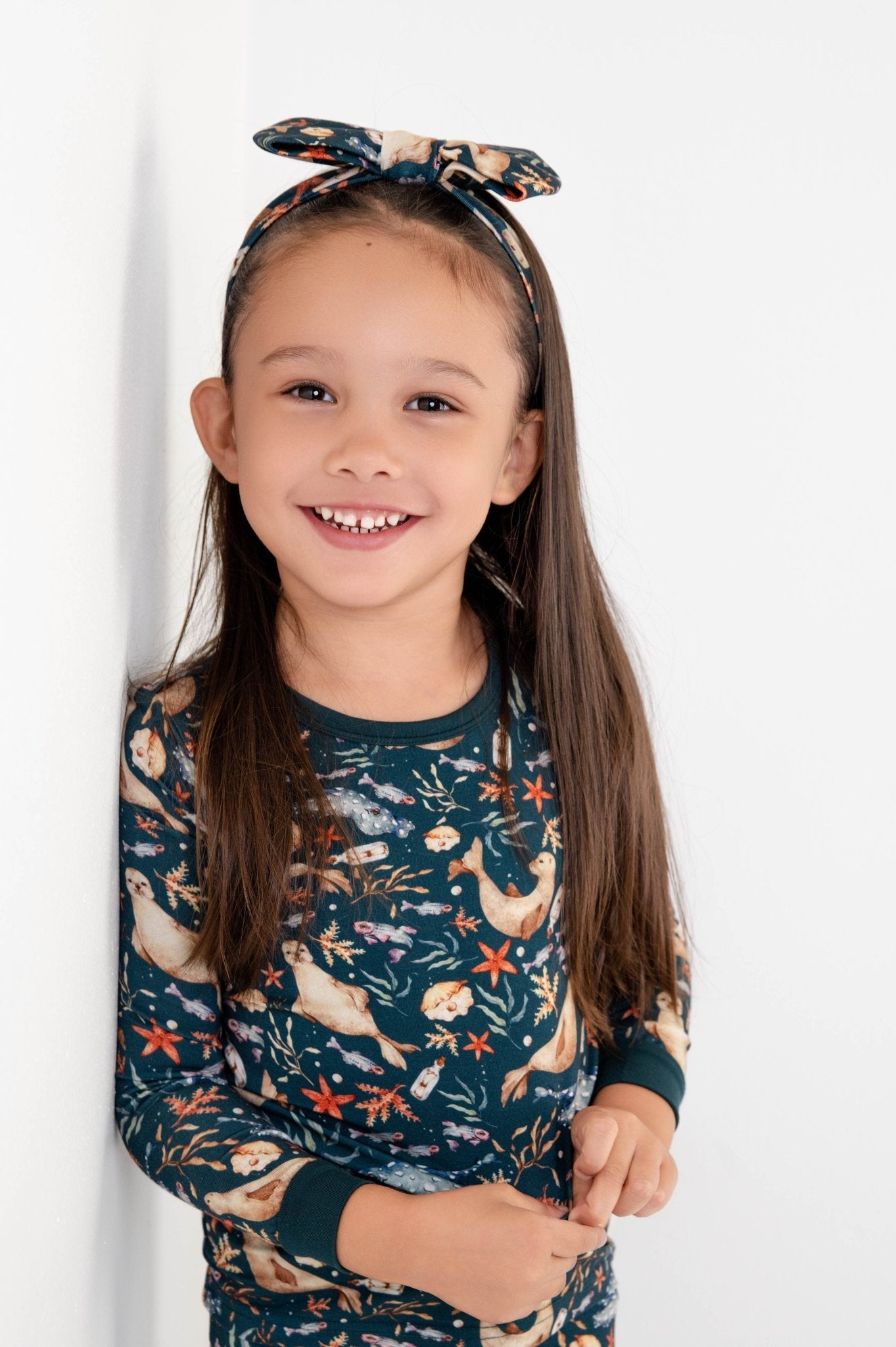 Waves & Whiskers Long Sleeve Pj's