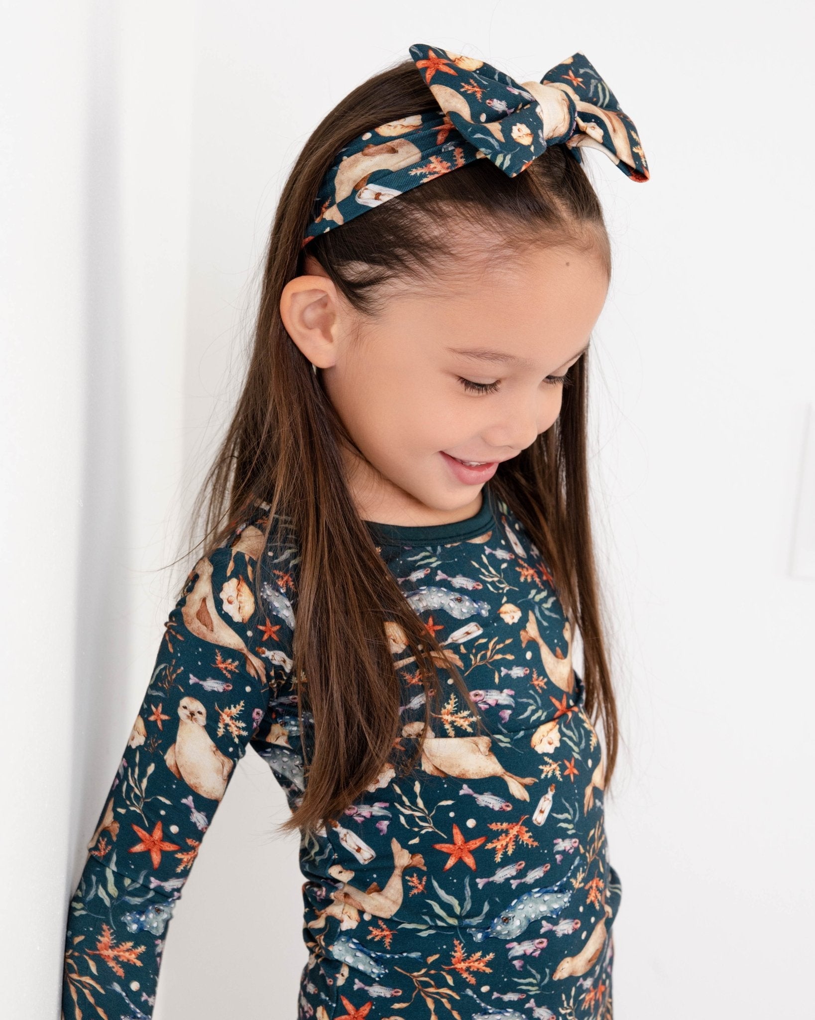 Waves & Whiskers Long Sleeve Pj's