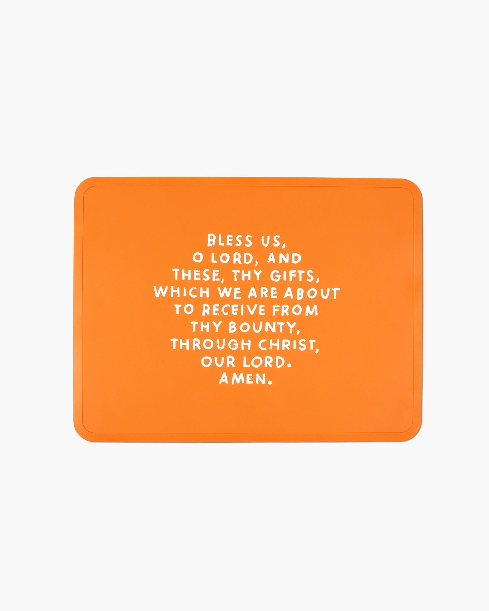 Meal Blessing Silicone Placemat