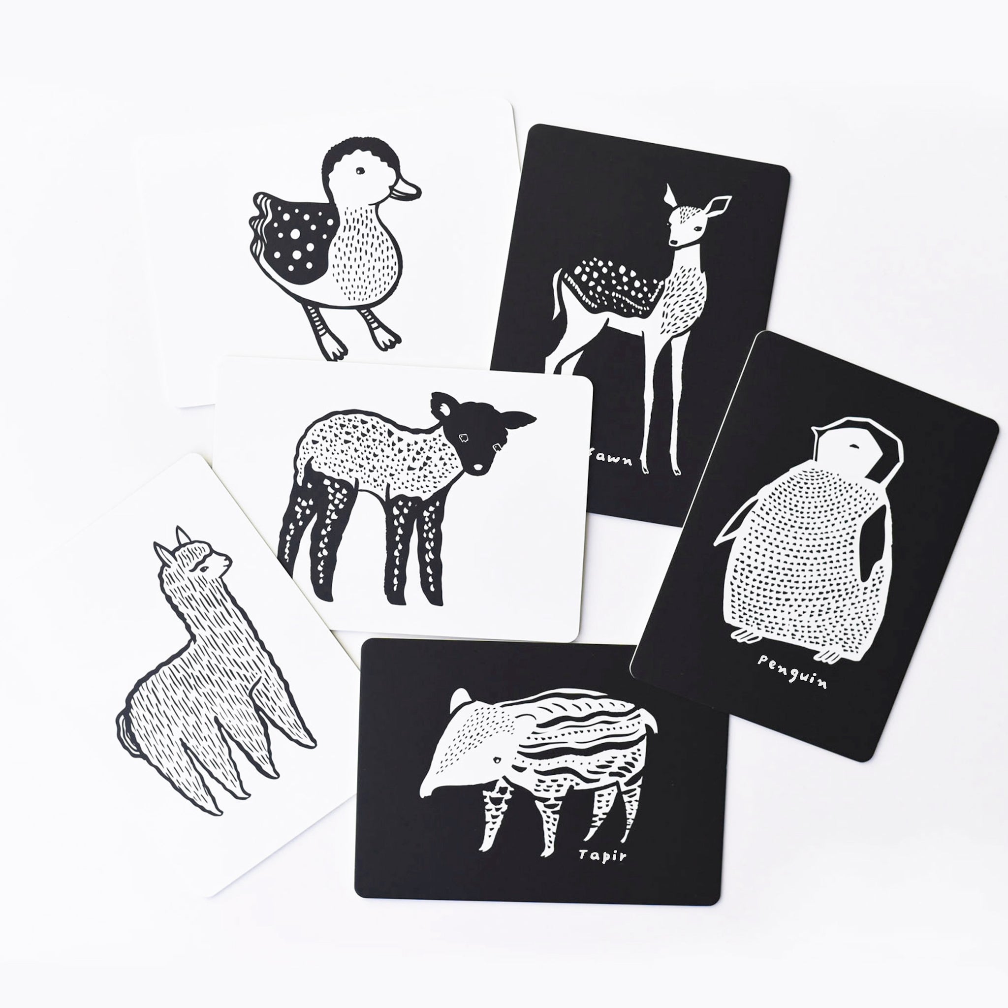 Art Cards For Baby - Baby Animals Collection